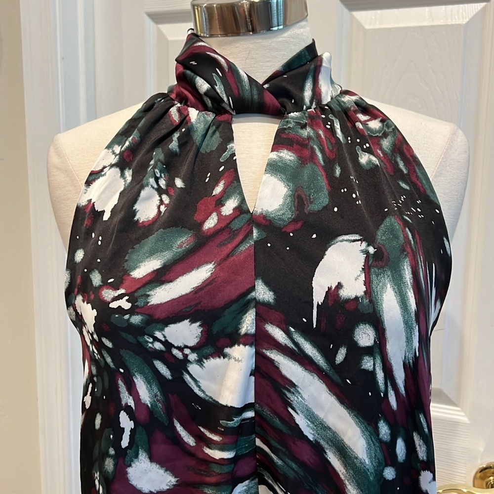 THE LIMITED Colorful Sleeveless Halter Top - Picture 5 of 11